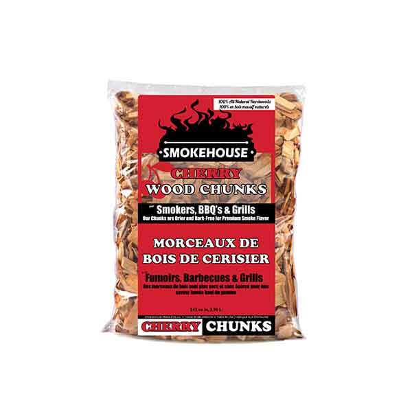 Smokehouse 9790-010-0000 Series Chunk, Cherry, 3.96 in L, Wood, 1.75 lb Bag - 2