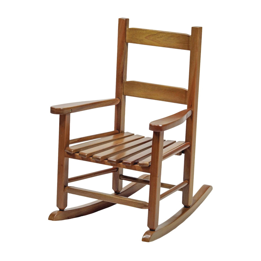 KN-1-14 Childs Rocking Chair, 14-3/4 in OAW, 18-1/4 in OAD, 22-1/2 in OAH, Hardwood, Natural