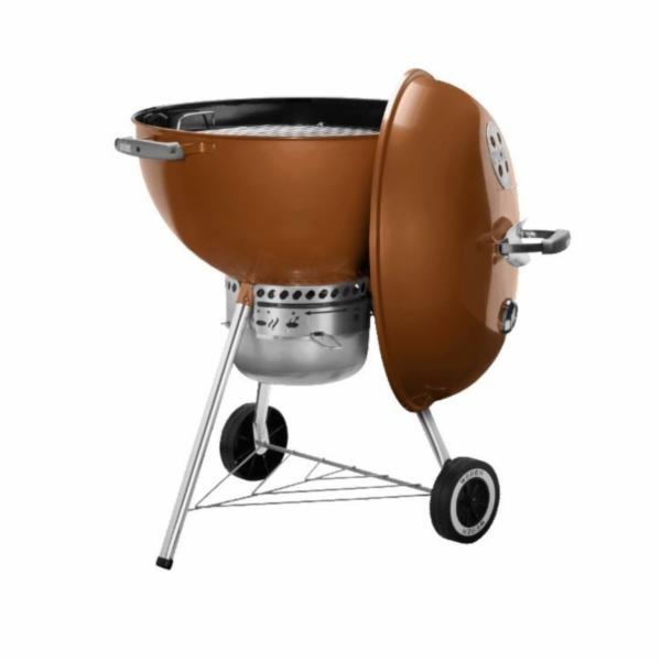 Weber Original Kettle 14402001 Charcoal Grill, 363 sq-in Primary Cooking Surface, Copper, Smoker Included: No - 2
