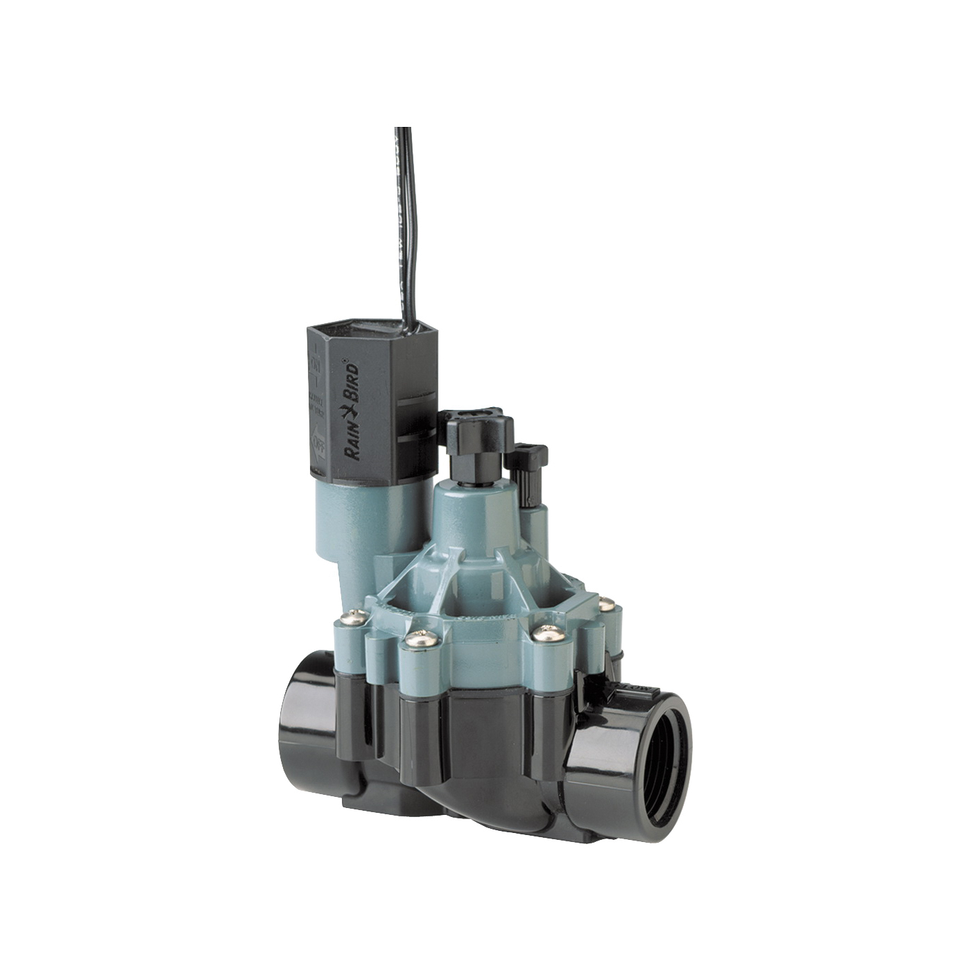 CPF075 Sprinkler Valve with Flow Control, 30 A, 24 V, 3/4 in, FNPT x FNPT, 0.2 to 22 gpm, Plastic Body