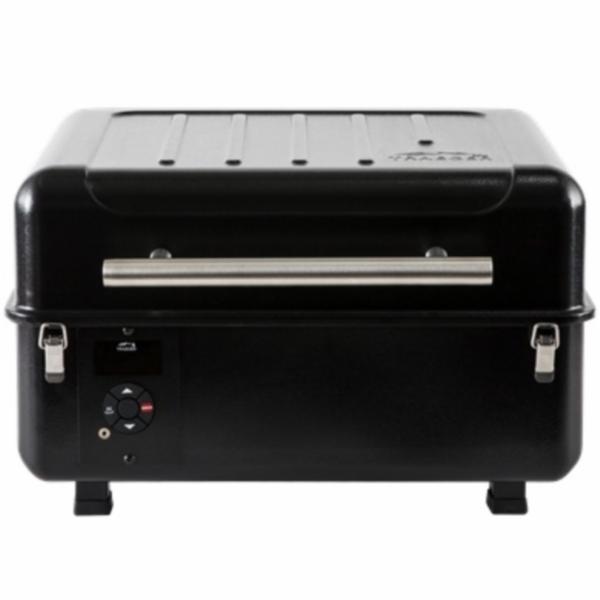 Traeger Portable TFT18KLD Ranger Pellet Grill, 36000 Btu, 184 sq-in Primary Cooking Surface, Steel Body, Black - 2