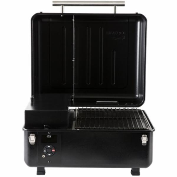 Traeger Portable TFT18KLD Ranger Pellet Grill, 36000 Btu, 184 sq-in Primary Cooking Surface, Steel Body, Black - 3