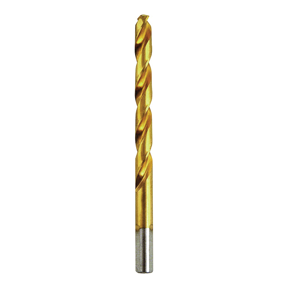 219541OR Jobber Drill Bit, 1/4 in Dia, 4 in OAL, 3-Flat Shank