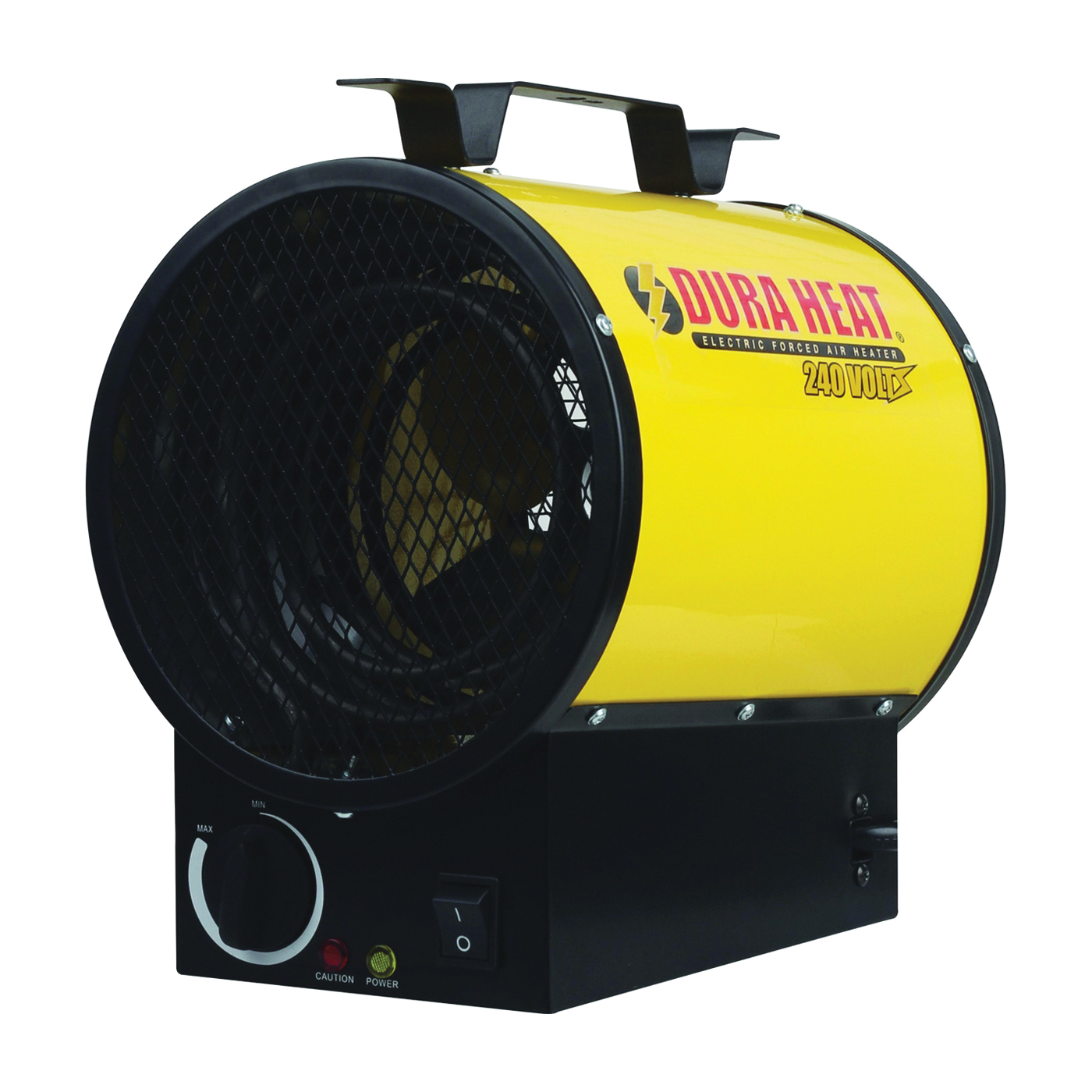 EUH4000 Air Heater, 20 A, 240 V, 3750 W, 12,800 Btu Heating, Yellow