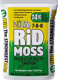 RiD MOSS WNL03027 Weed Killer, 20 lb - 1
