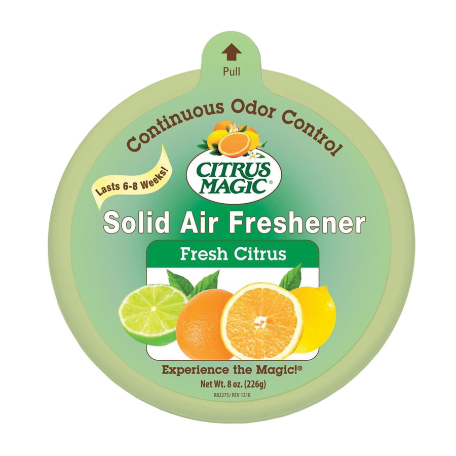 Citrus Magic 616471279-6PK Air Freshener, 8 oz, Fresh Citrus, 350 sq-ft Coverage Area - 1