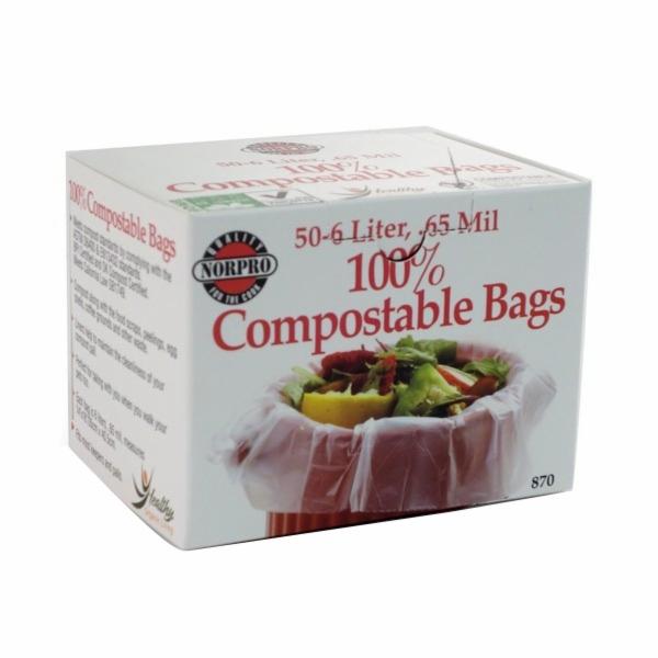 Norpro 870 Compostable Bag, 6 L - 2