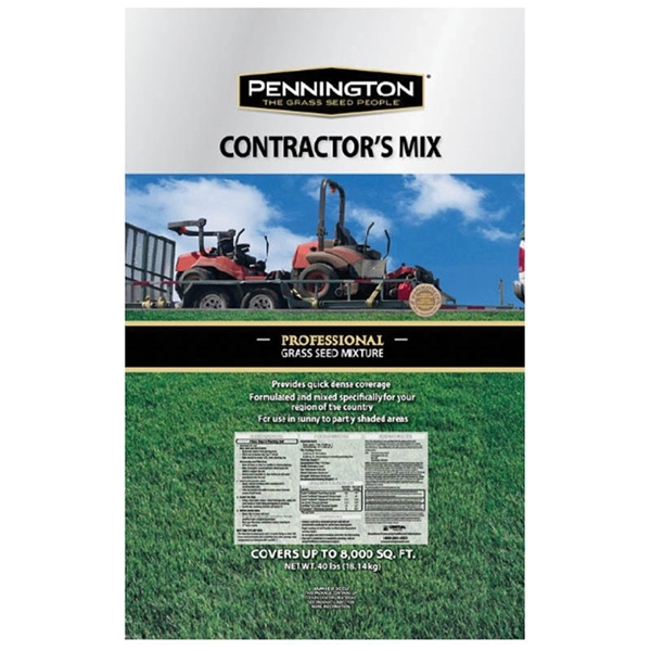 100520262 Central Contractors Seed Mix, 40 lb Bag