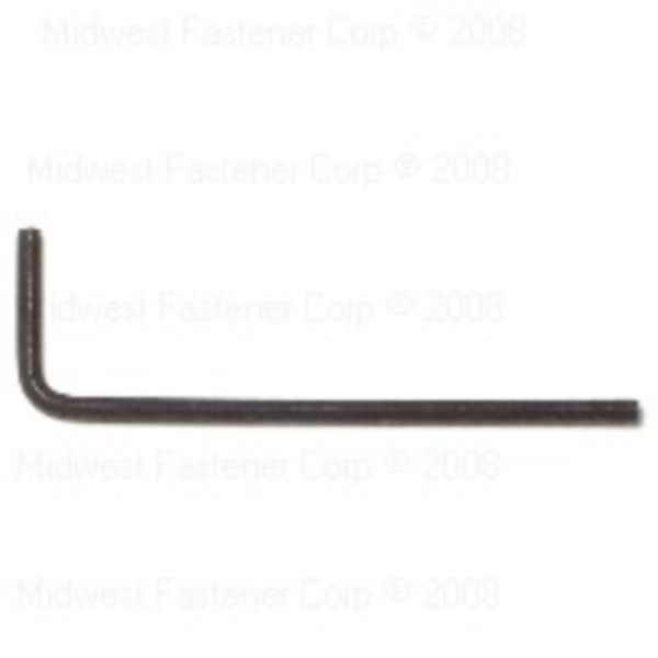 Midwest Fastener 81621 Hex L-Wrench, Metric, 2 mm Tip, Steel - 1