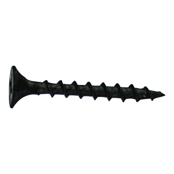 0286138 Screw, #7 Thread, 2 in L, Coarse Thread, Bugle Head, Phillips Drive, Sharp Point, Phosphate, 166/BX