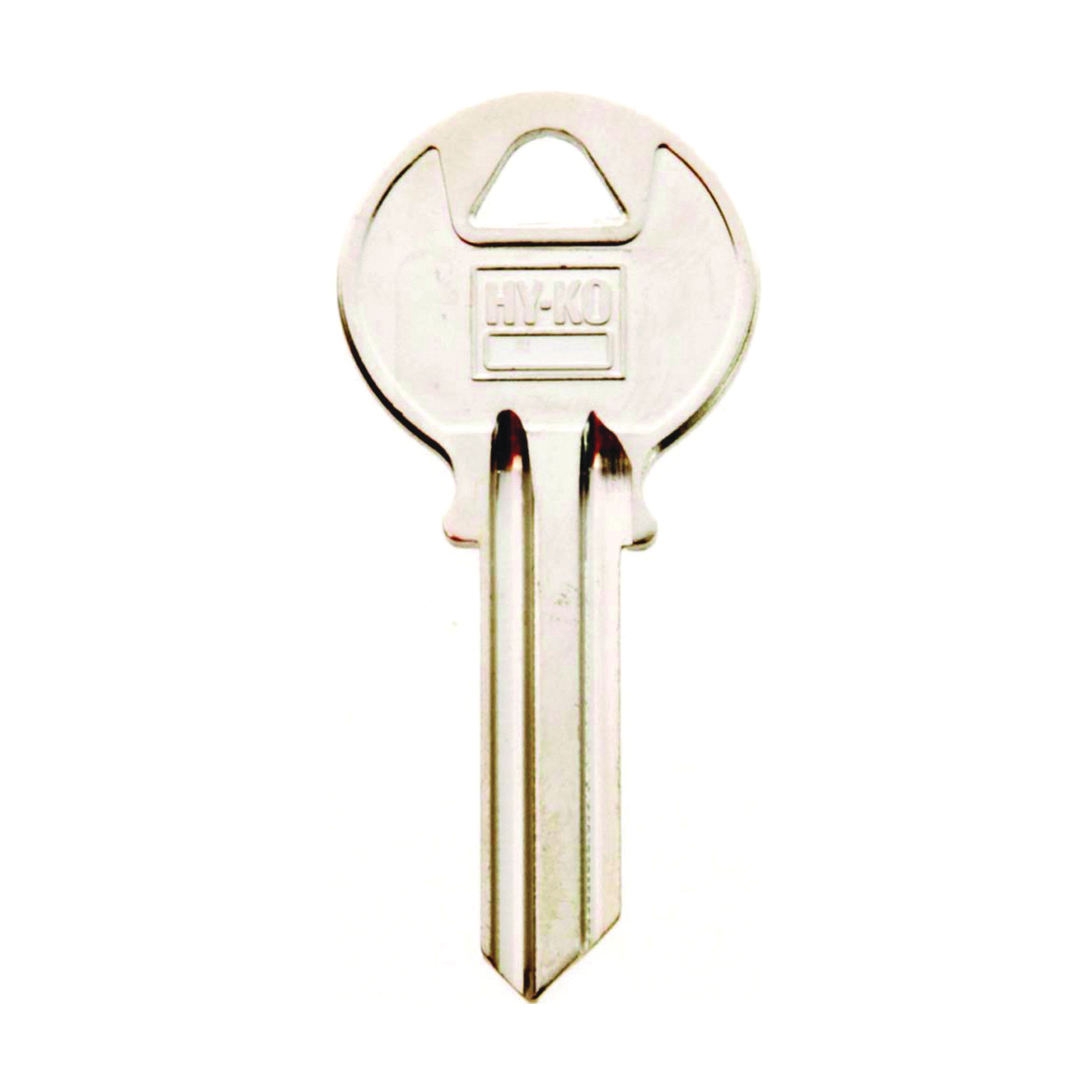 Hy-Ko 21250Y1 Key Blank, Brass, Nickel, For: Yale Cabinet, House Locks and Padlocks