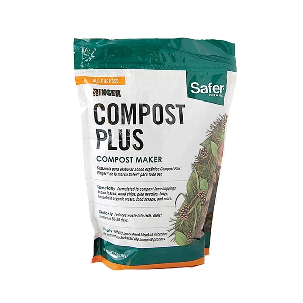 Safer 3050-6 Compost Starter, Granular, Light Brown, 2 lb Bag - 1