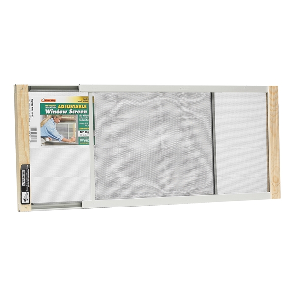 Frost King W.B. Marvin AWS1037 Window Screen, 10 in L, 21 to 37 in W, Aluminum - 4