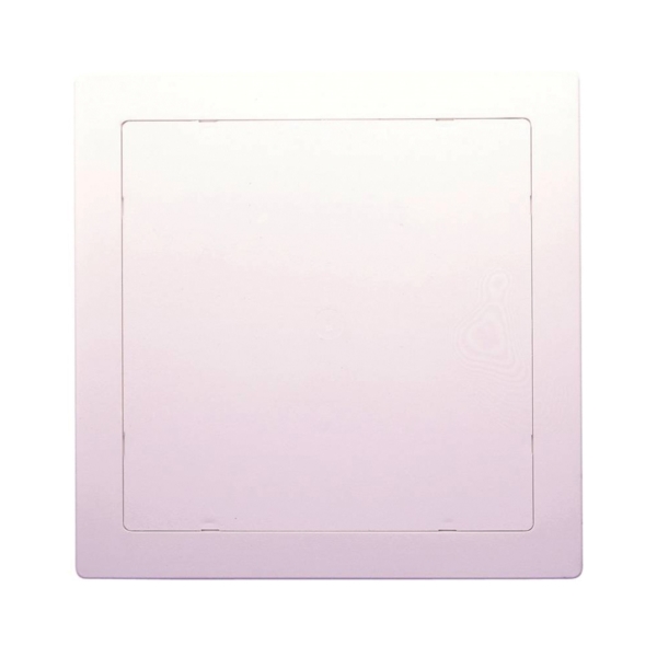 34045 Access Panel, 8 in L, 8 in W, ABS, White