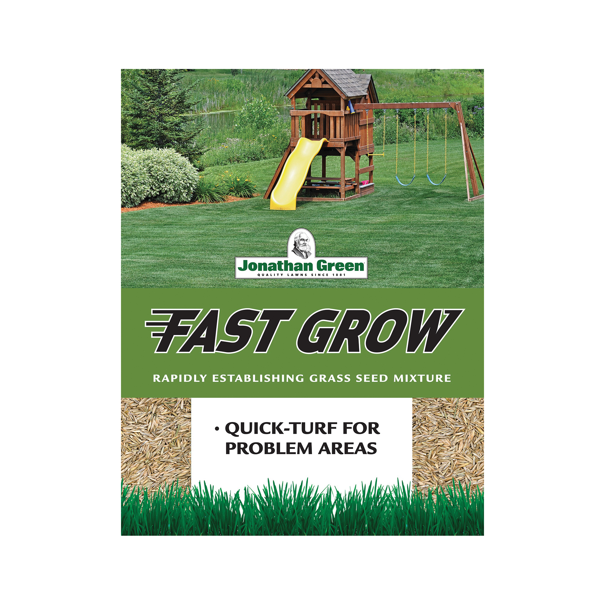 Jonathan Green 10840 Grass Seed, Fast Grow, 7 lb Bag