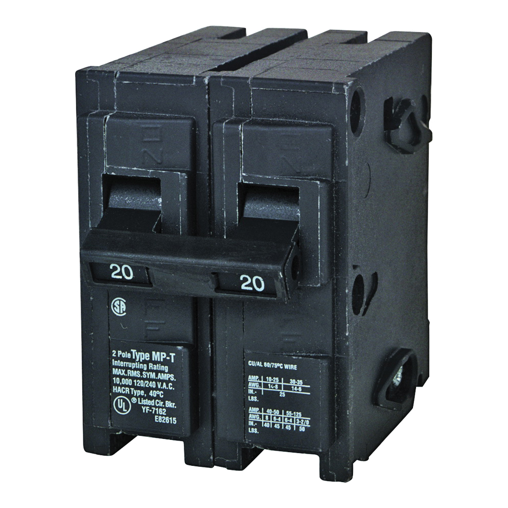 Siemens MP250 Circuit Breaker with Insta-Wire, Type MP-T, 50 A, 2 -Pole, 120/240 V, Plug Mounting