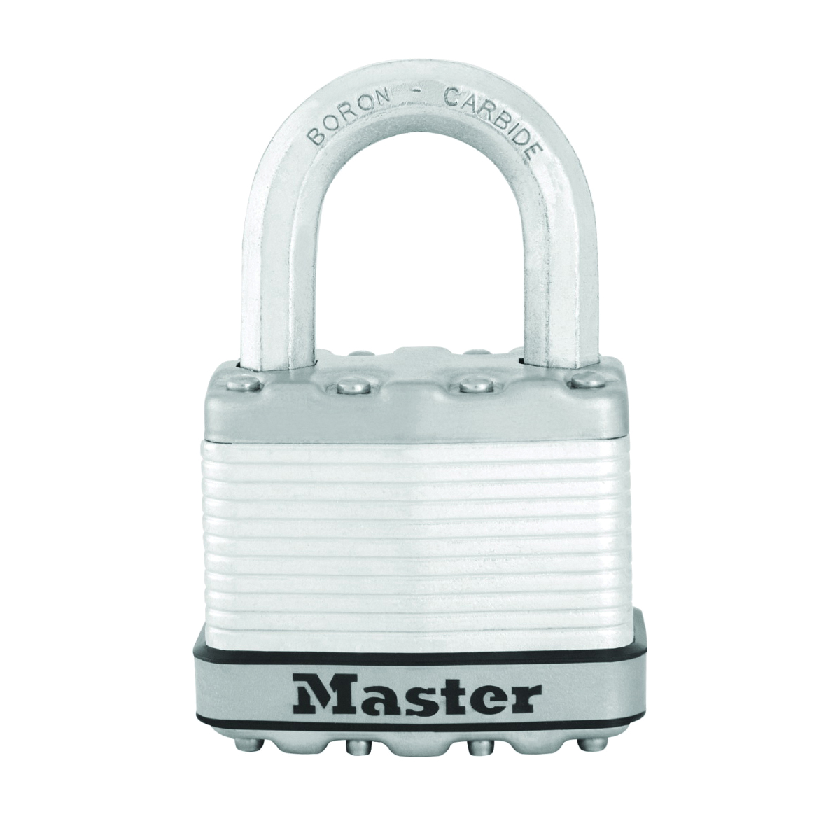 Magnum Series M5XKAD Padlock, Keyed Different Key, 3/8 in Dia Shackle, 1 in H Shackle, Boron Carbide Shackle