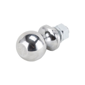 TD-03 Hitch Ball, 2 in Dia Ball, 3/4 in Dia Shank, 3,500 lb Gross Towing
