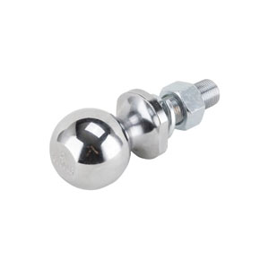 TD-04 Hitch Ball, 2 in Dia Ball, 3/4 in Dia Shank, 3,500 lb Gross Towing