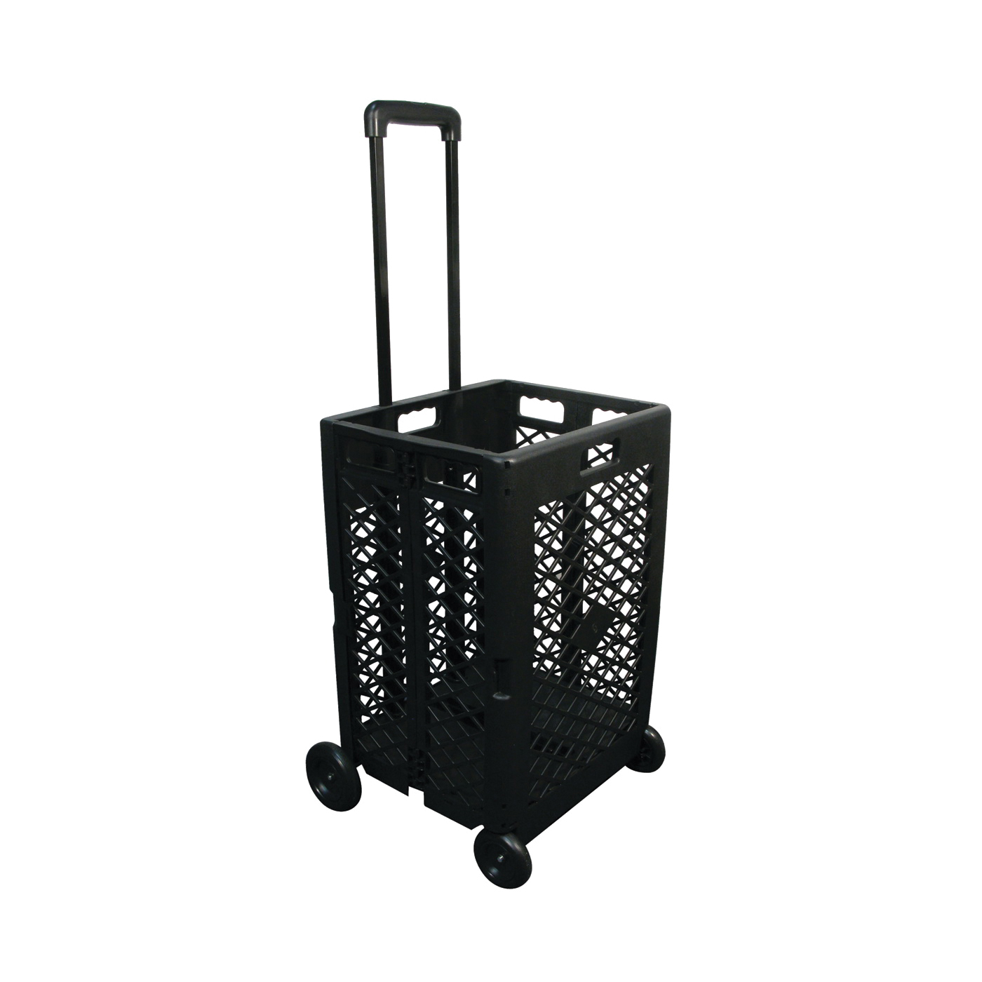 PACK-N-ROLL Series 85-404 Mesh Rolling Cart, 55 lb, 13 in OAW, 25 in OAH, 17 in OAD, Plastic