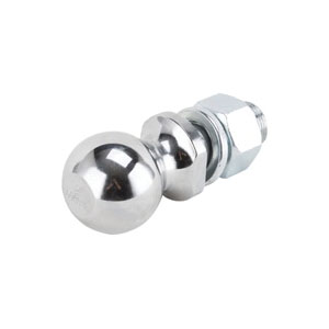 TD-05 Hitch Ball, 2 in Dia Ball, 1 in Dia Shank, 6,000 lb Gross Towing