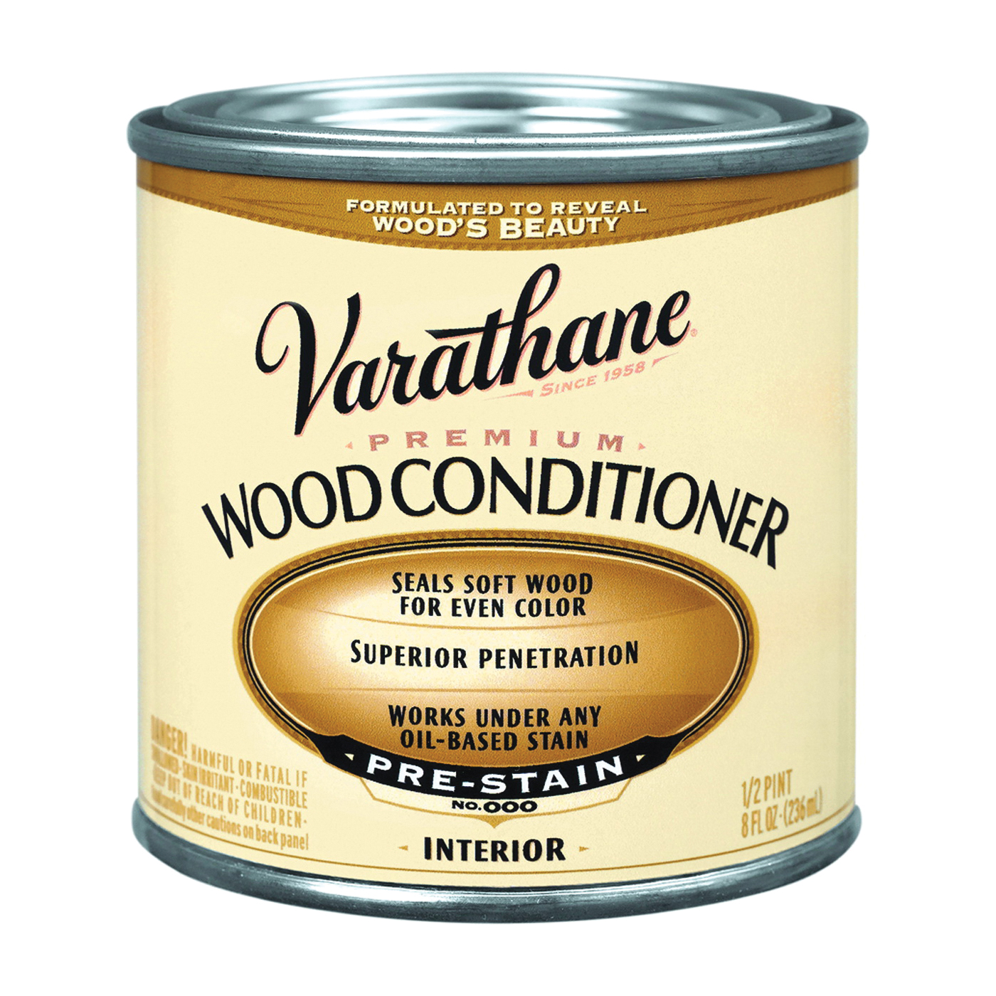 VARATHANE 211776 Premium Wood Conditioner, Clear, Liquid,...