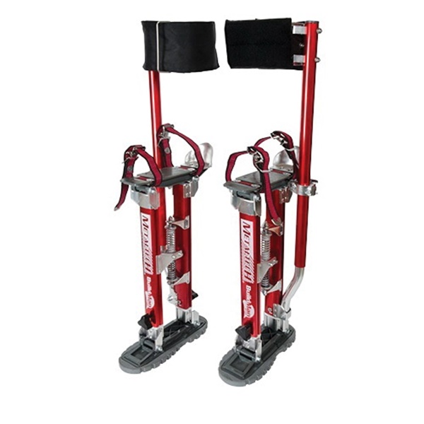 I-BMDS1830 Drywall Stilt, 225 lb, 18 in Min H, 30 in Max H, Aluminum