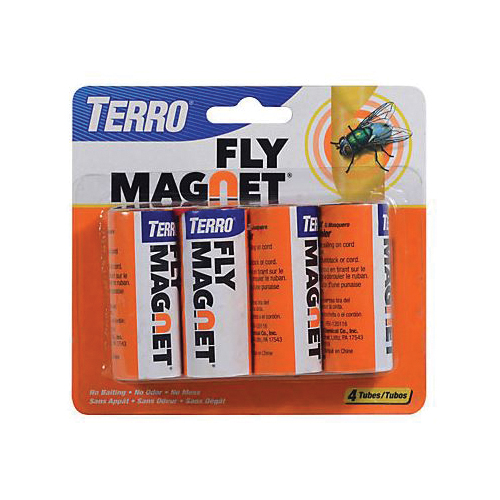 Fly Magnet T510 Sticky Fly Paper Trap, Solid, Pack