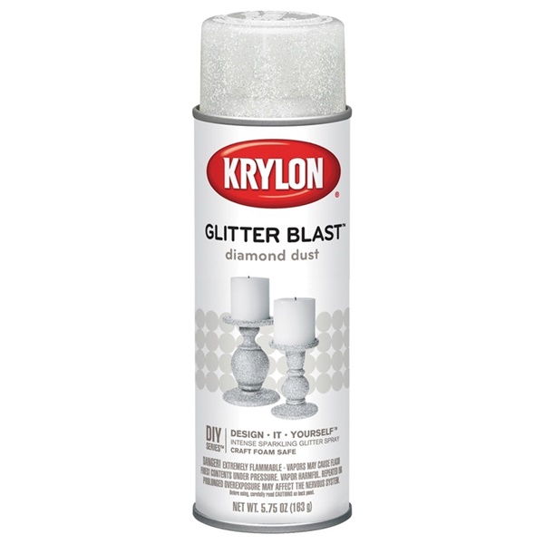 Krylon K03804A00 Craft Spray Paint, Glitter, Diamond Dust