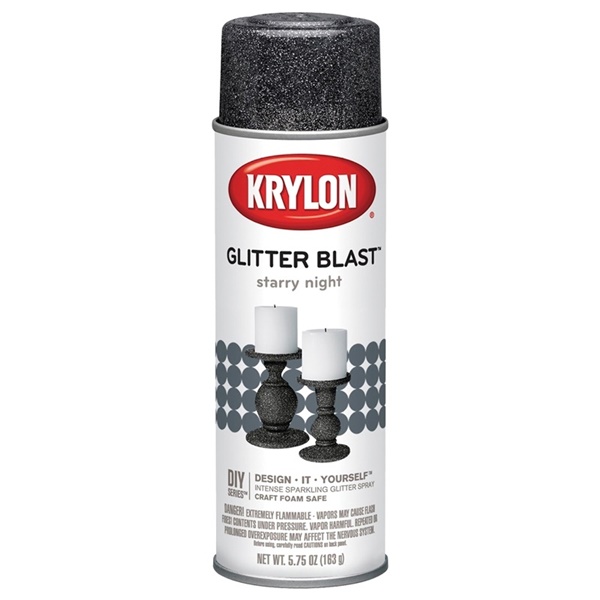 Krylon K03805A00 Craft Spray Paint, Glitter, Starry Night