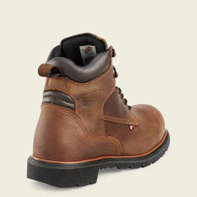 RED WING SHOES 2212-D-8 Work Boots, 8, D W, Brown, Leather Upper - 3