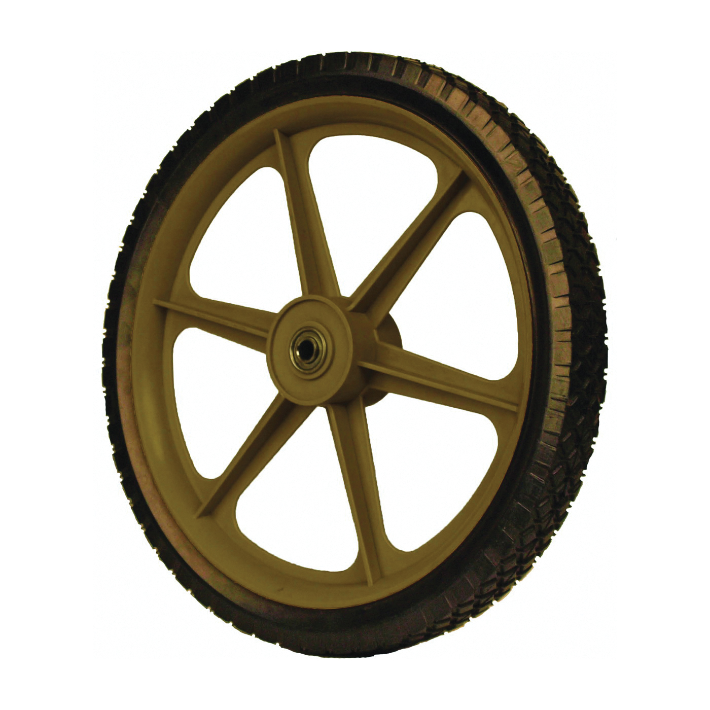 PLSP14D175 Lawn Mower Wheel, Plastic, For: Garden Carts, Wagons and Rotary Mowers