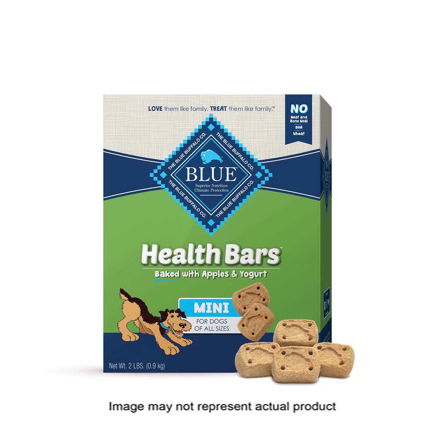 Blue health bars baked 2025 with apples and yogurt