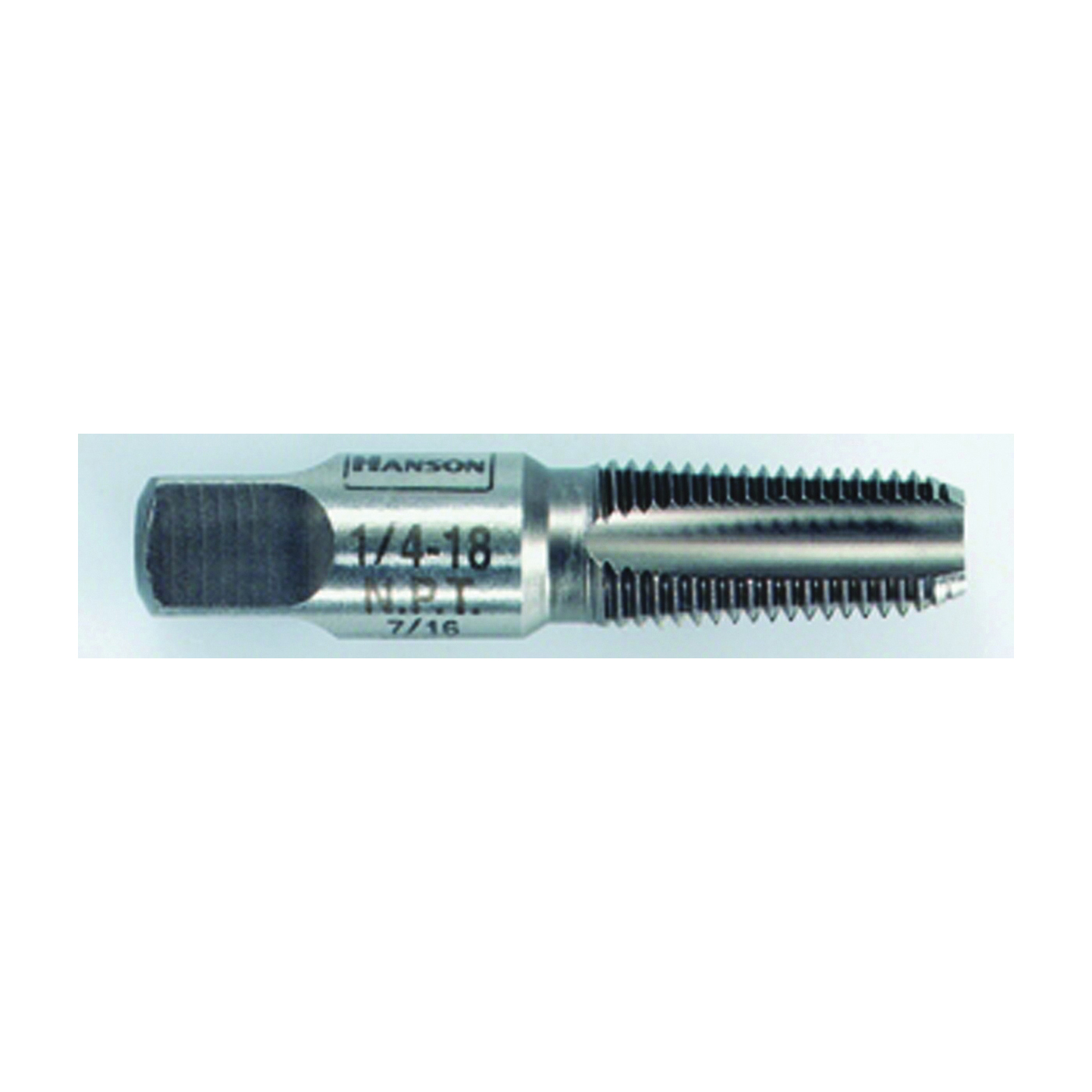 1903ZR Pipe Taper Tap, Tapered Point, 4-Flute, HCS