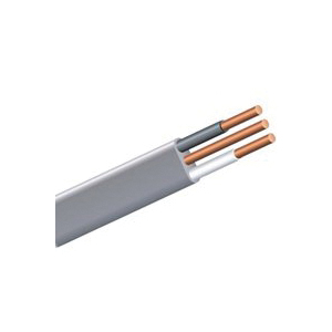 6/2UF-W/GX500 Building Wire, #6 AWG Wire, 2 -Conductor, 500 ft L, Copper Conductor, PVC Insulation