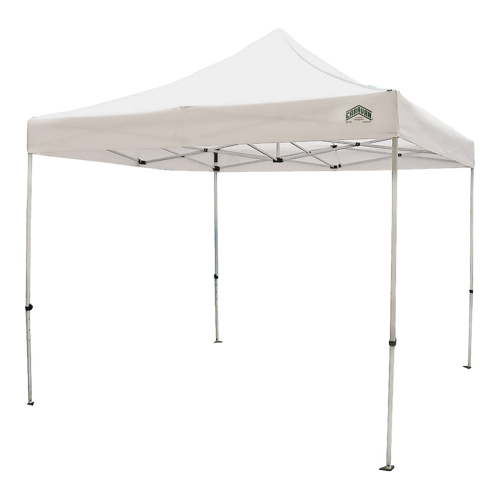 Seasonal Trends 21006906011 Titan Canopy, 10 ft L, 10 ft W, 11.2 ft H, Steel Frame, Polyester Canopy, White Canopy - 1