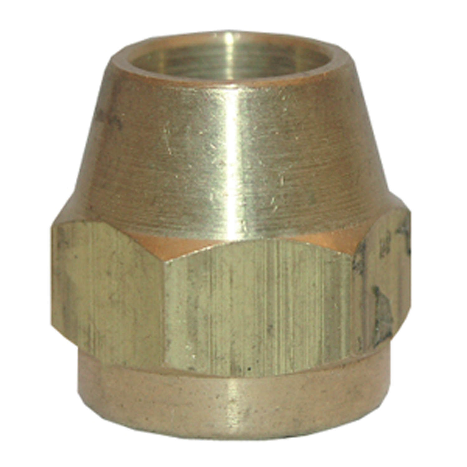 Lasco 17-4111 Nut, 1/4 in, Tube x Female Flare, Brass
