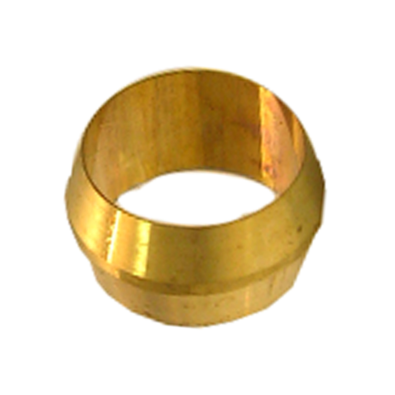 17-6001 Pipe Sleeve, 1/8 in Compression, Brass