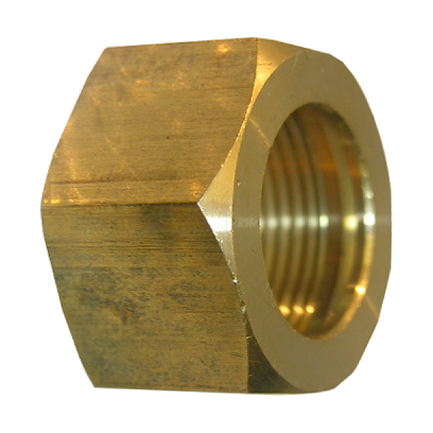 Lasco 17-6125 Nut and Sleeve, 5/16 in, Compression, Brass