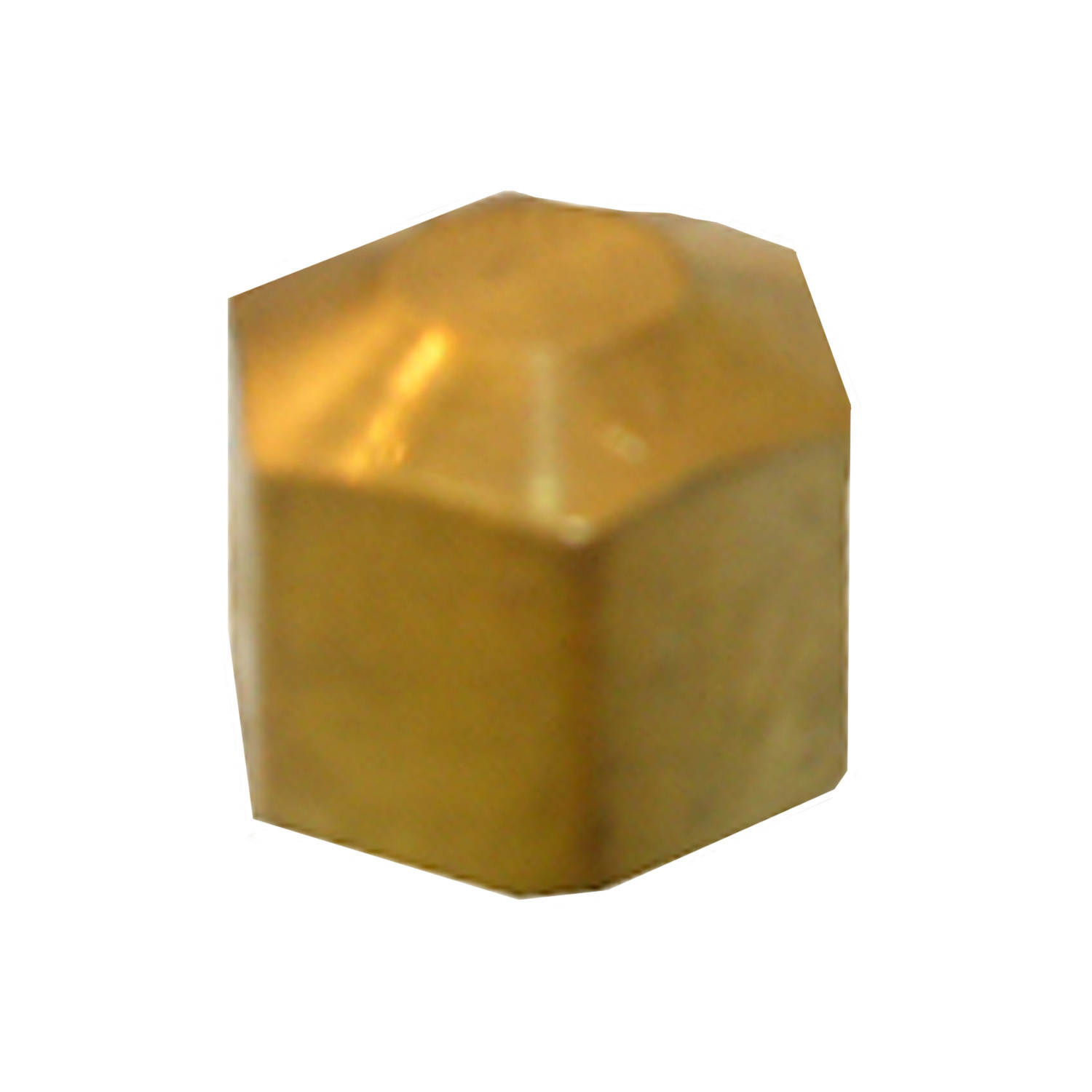 Lasco 17-6185 Pipe Cap, 3/8 in, Compression, Brass, 200 psi Pressure