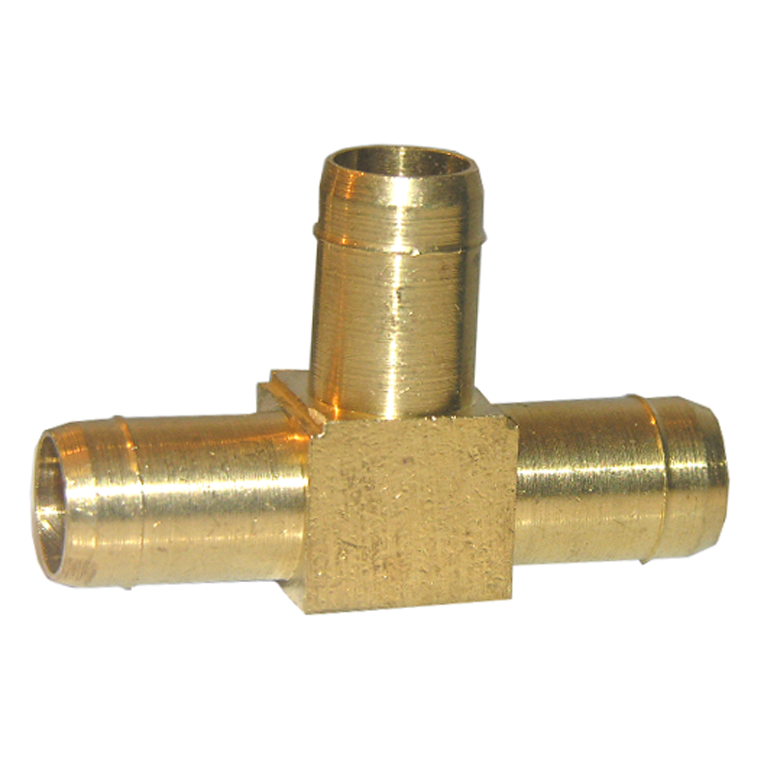 17-7405 Hose Tee, 3/8 in, Barb, Brass