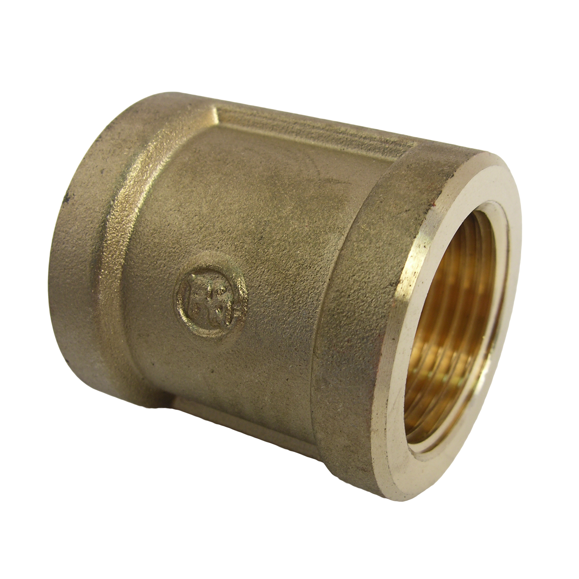 Lasco 17-9229 Pipe Coupling, 3/4 in, FPT, Brass