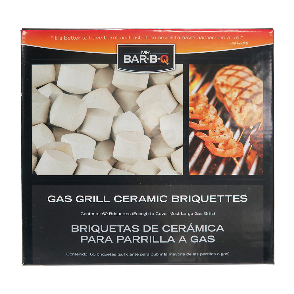 Gas Grill Briquette, Mr. Bar-B-Q, Ceramic - 2