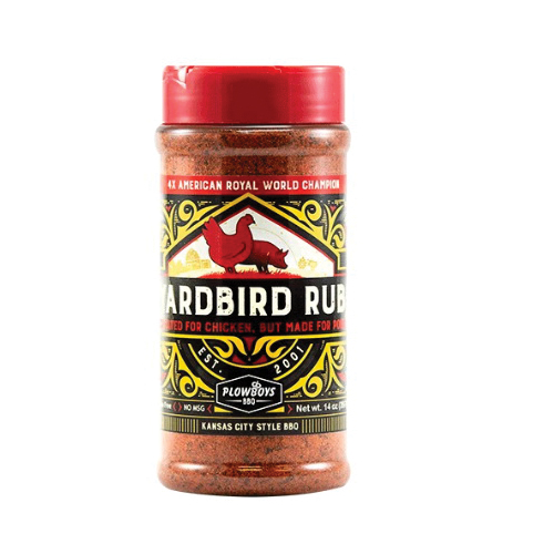 PF02008 Yard Bird BBQ Rub, Heat, Sweet, 16 oz Jar