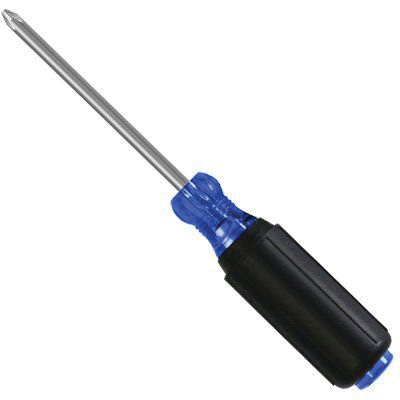 164976 Screwdriver, #3 Drive, 6 in L Shank, PVC Handle, Cushioned-Grip Handle