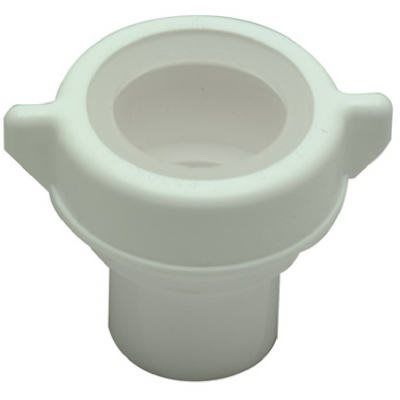 Master Plumber 453-316 Drain Reducing Adapter, 1.87 in L x 4 in W x 4.37 in H Dimensions, Plastic, White