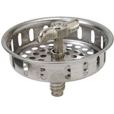 Master Plumber 738-138 Replacement Basket Strainer, Stainless Steel