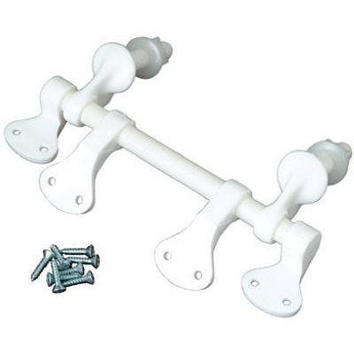 Master Plumber 224-410 Toilet Seat Hinge, Plastic, White
