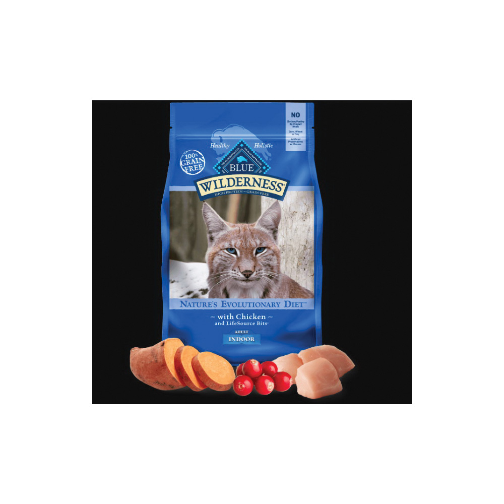 Blue bag cat clearance food