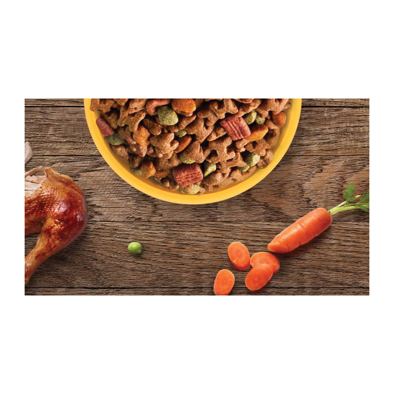 Cesar 10145375 Dog Food, Adult Breed, Rotisserie Chicken Flavor, Spring Vegetables Flavor, 5 lb